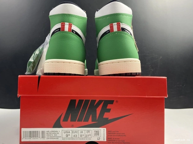 Chep Onekick Lucky 1 Air Retro DB4612-300 High Jordan Green 0731